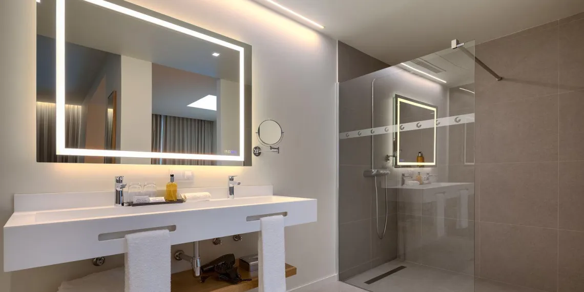 badkamer Hotel GaloMar Galo Resort Puurenkuur