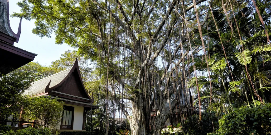 tuin Chiva-Som Health Resort