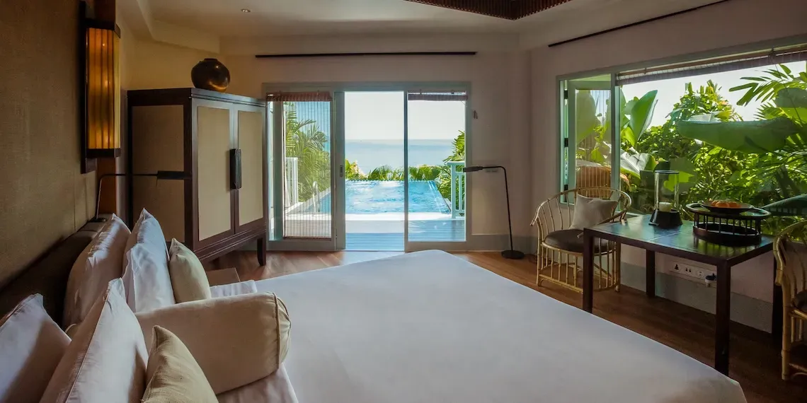 zwembad villa Amatara Welleisure Resort