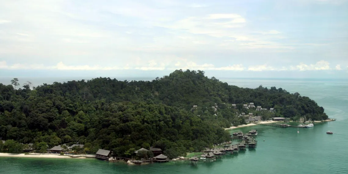 Strand op Pangkor Laut Resort