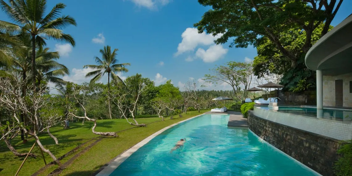 Swimming pool COMO Shambhala Estate Bali