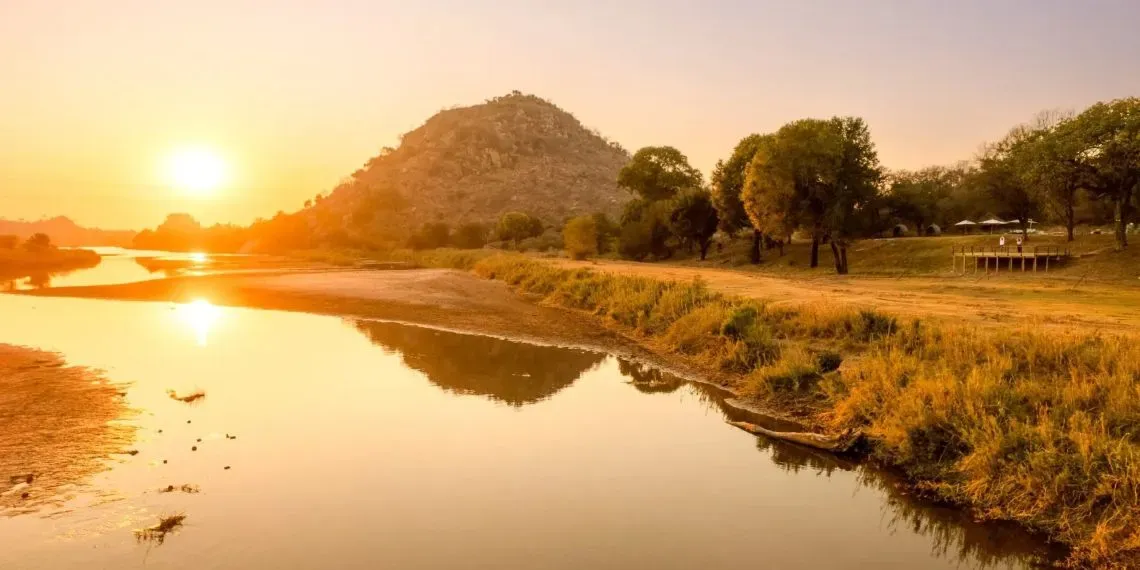 uitzicht op de rivier