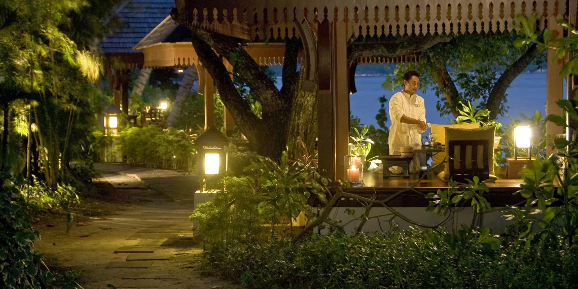 Restaurant in Pangkor Laut Resort Maleisië
