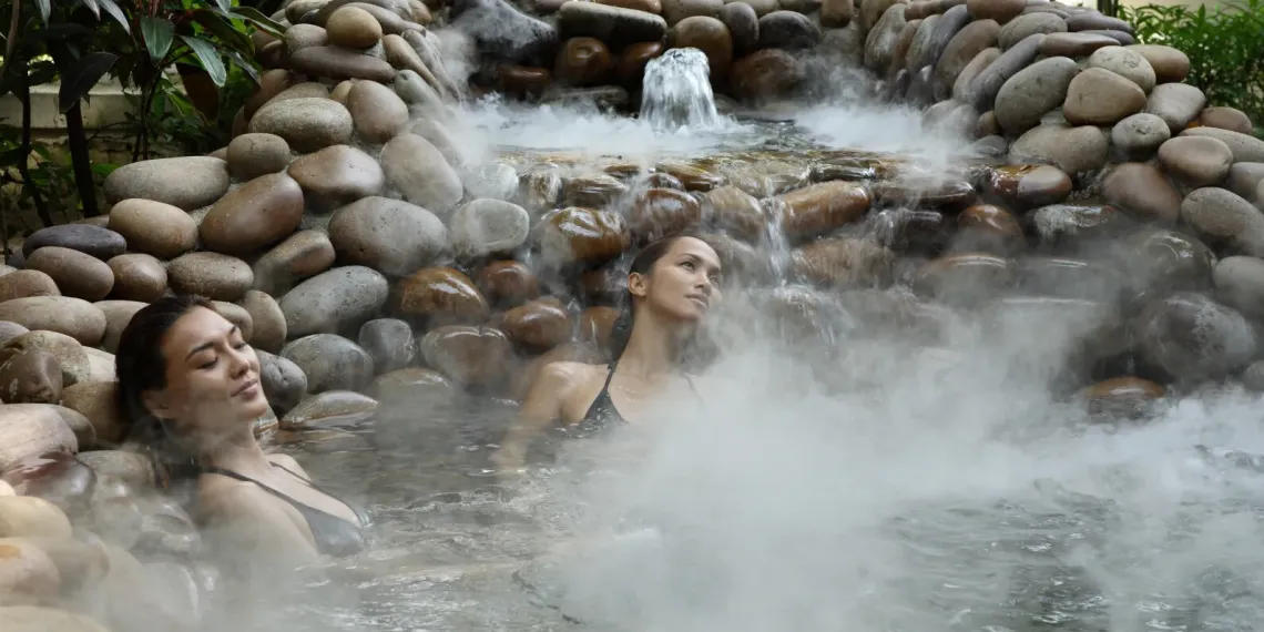 Bad ritueel in Pangkor Laut Resort Maleisië