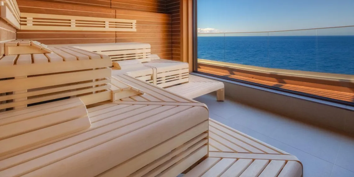 sauna Hotel GaloMar Galo Resort Puurenkuur