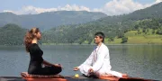 Begnas Lake Resort | Yoga aan het meer