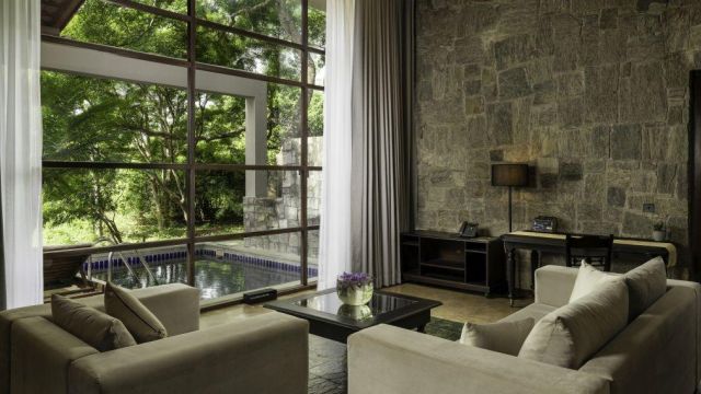 suite plunge pool Ayugiri Ayurveda Wellness Resort