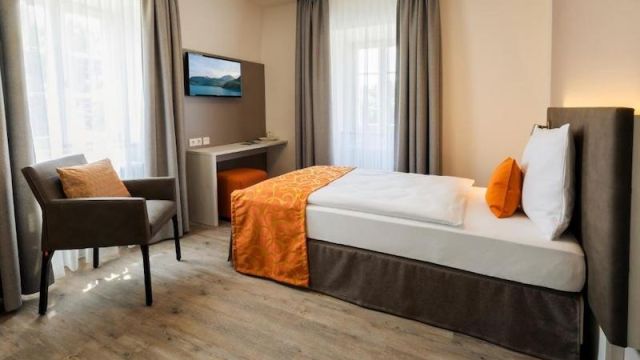 moderne eenpersoonskamer - Kurhaus Hotel Bad Bocklet