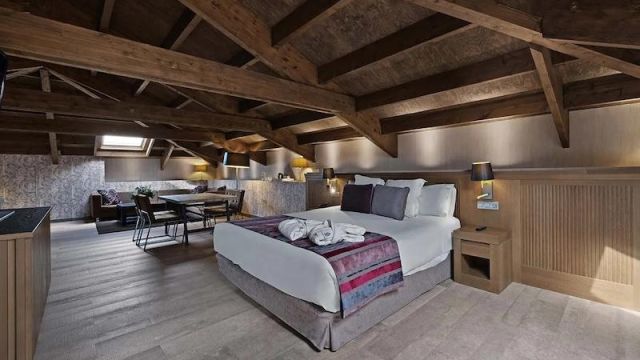 Castilla Termal Monasterio de Valbuena | Attic suite
