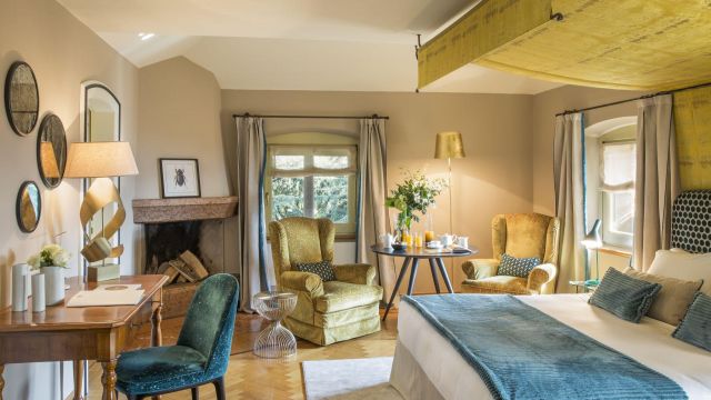 Double Deluxe Room L'Albereta 